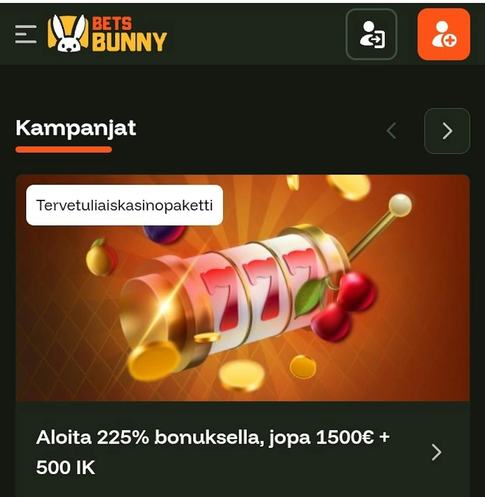 bets bunny casinobonus