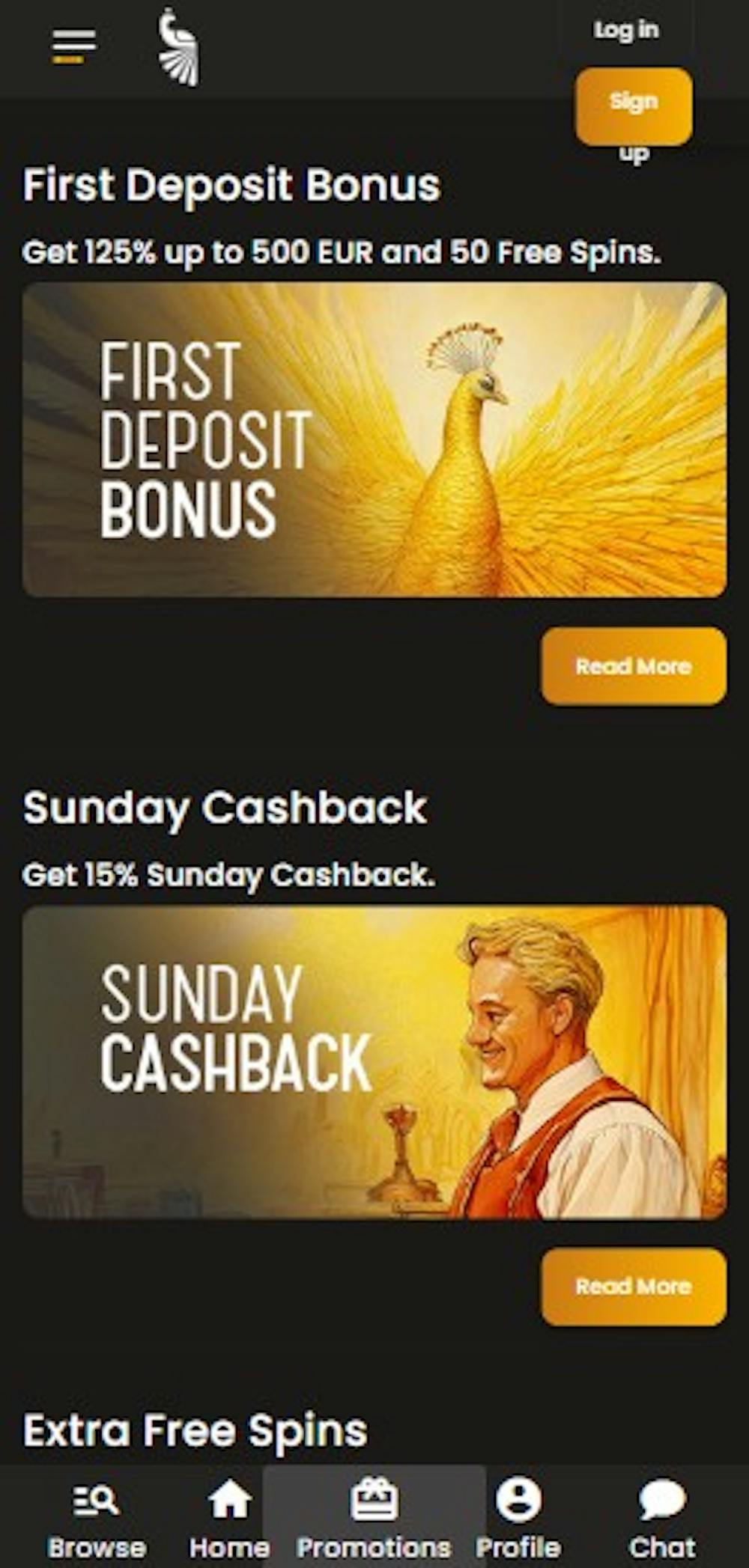 Art Casinon tervetuliaisbonus on jopa 125 % bonus aina 500 euroon ja ilmaispyöräytyksiä.